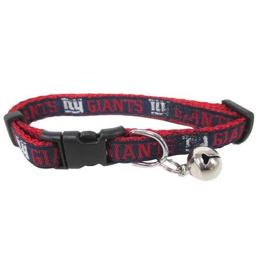 New York Giants Cat Dog Collar - Official NFL Pet Fan Gear