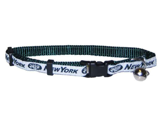 New York Jets Cat Dog Collar - Official NFL Pet Fan Gear