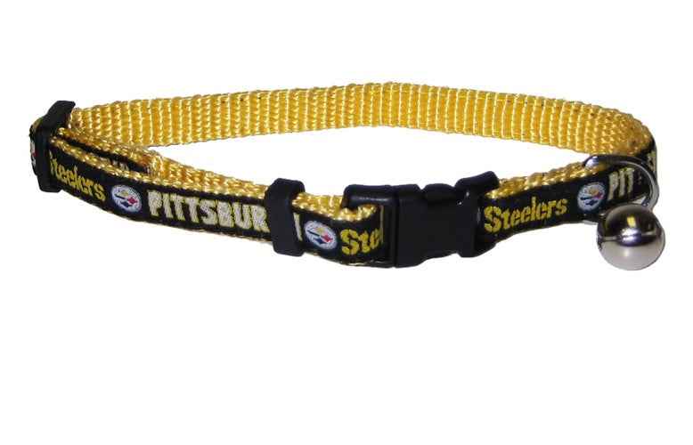 Pittsburgh Steelers Cat Dog Collar - Official NFL Pet Fan Gear