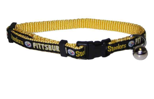 Pittsburgh Steelers Cat Dog Collar - Official NFL Pet Fan Gear