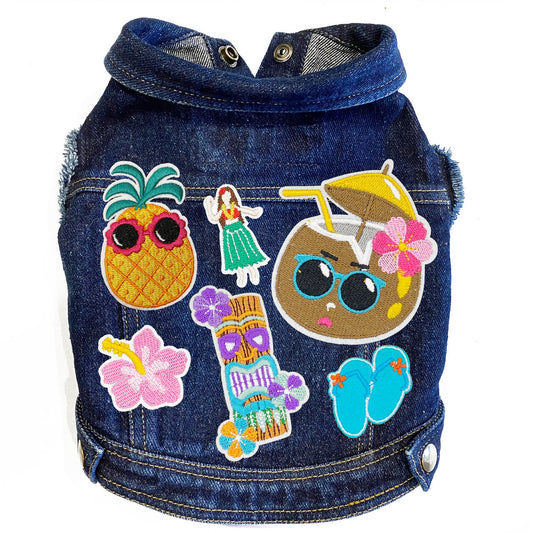 Tiki Time Dog Jacket alternate view