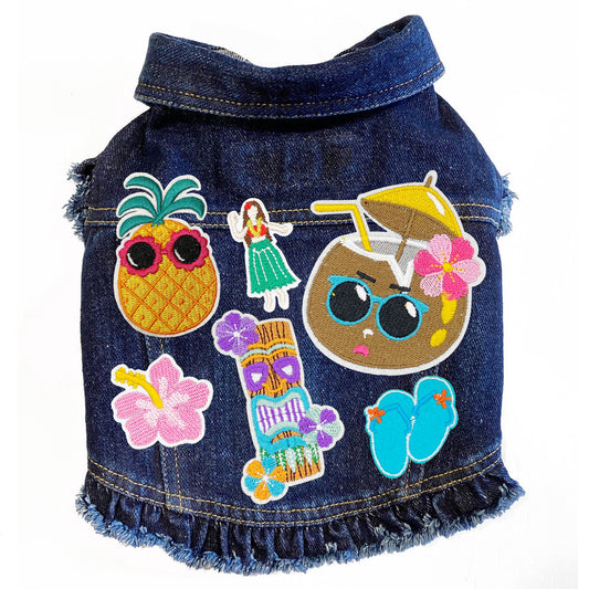 Tiki Time Dog Jacket alternate view