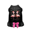 Load image into Gallery viewer, Festive Flamingo Holiday Tee & Dress
