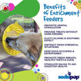 Load image into Gallery viewer, Sun n' Sea eMat - Enrichment Lick Mat For Dogs and Cats - With Suction Cups - Beach Design | USA Made
