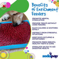 Load image into Gallery viewer, Vino Dog eMat - Enrichment Lick Mat For Dogs and Cats | Wine-Inspired Design| SodaPup

