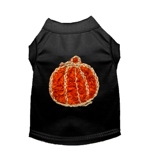 Chiffon Rose Halloween Pumpkin Dog Outfit 