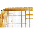 Load image into Gallery viewer, 24-42" Collapsible Copper Gold Dog Crate GLD24-42
