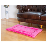 Armarkat M01CZH-L Large Pet Bed Mat  Dog Crate Soft Pad With Poly Fill Cushion Vibrant PInk