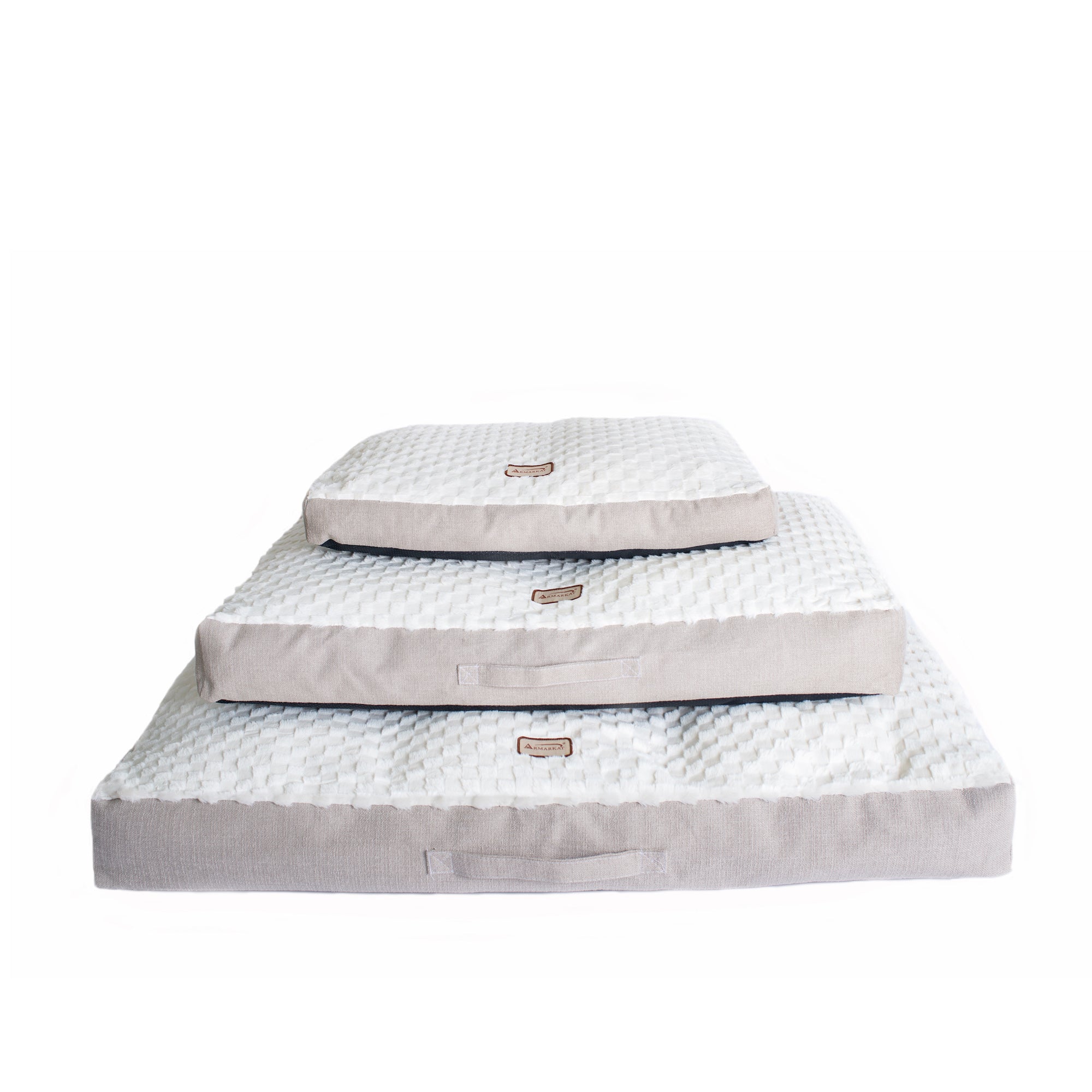 Armarkat Pet Bed Mat M12HMB/MB-M - Beige/White