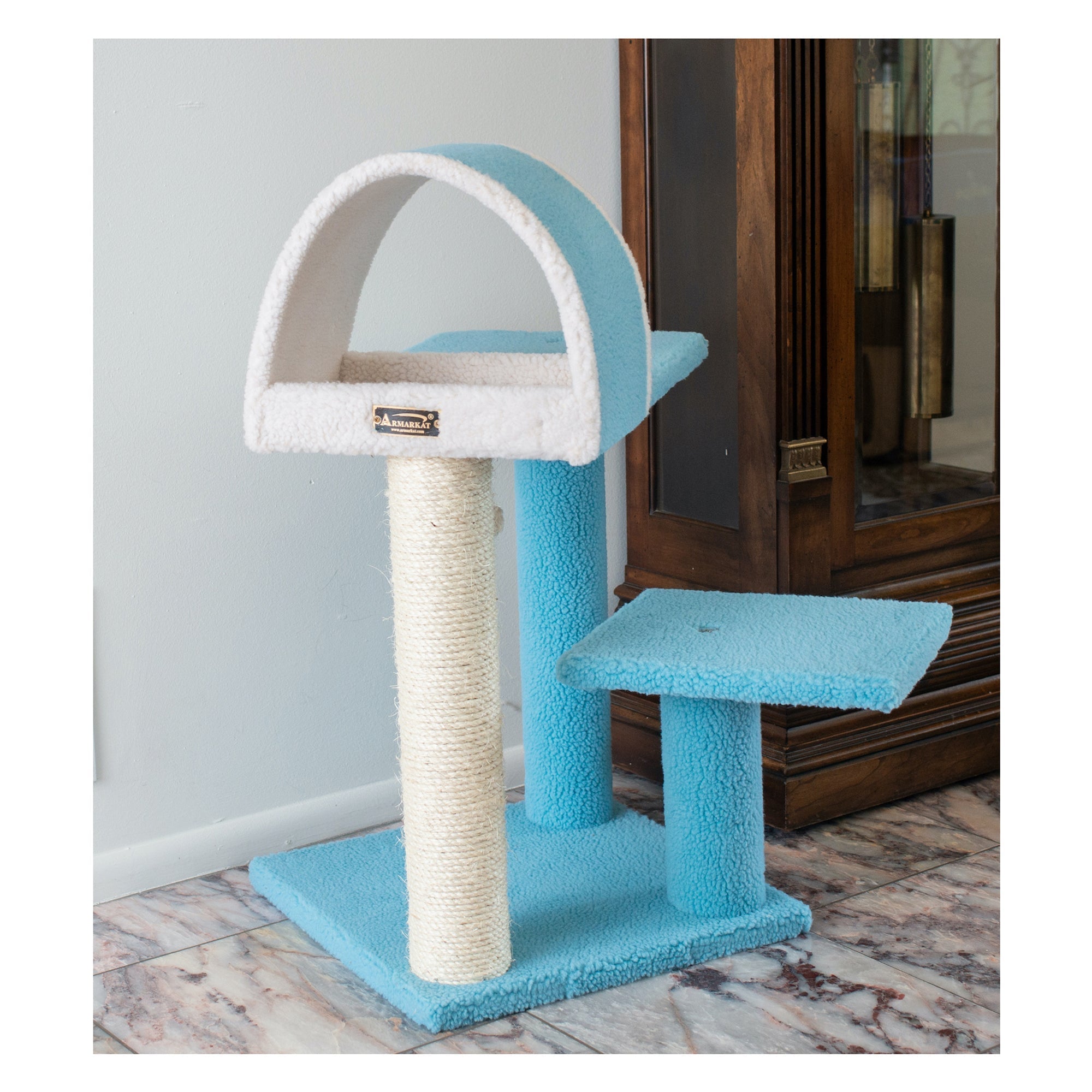 Armarkat Cat Tree B2903 - 29-Inch - Sky/Blue