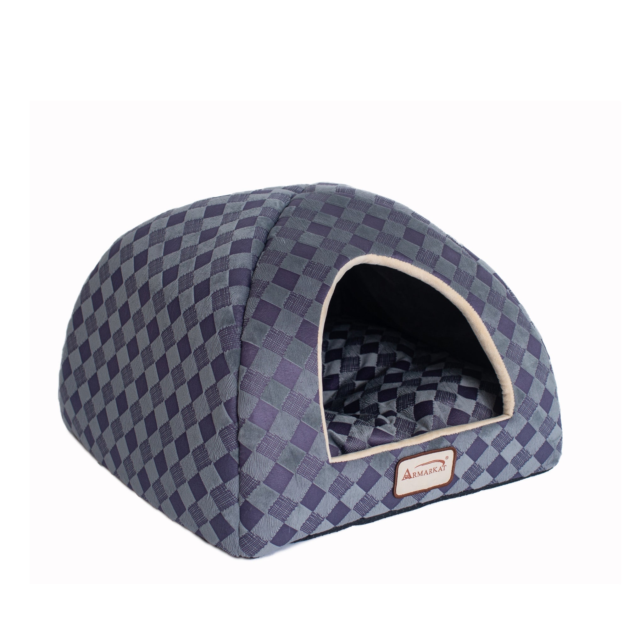 Armarkat Cat Bed C65HHG/LS - Purple/Gray