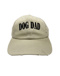Load image into Gallery viewer, Dog Dad Distressed Cap - Tan
