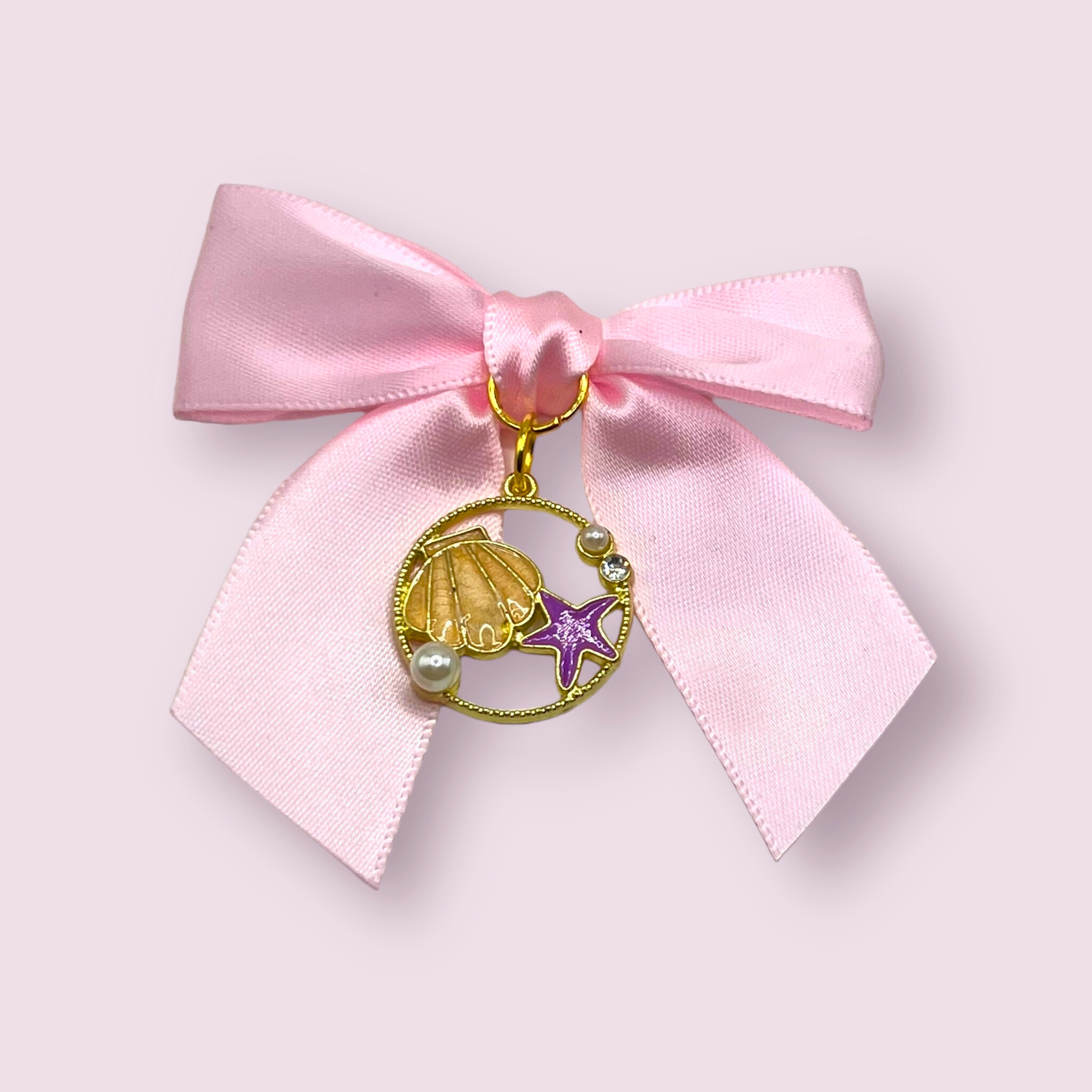 Oceanic Satin Dog Hair Bows 