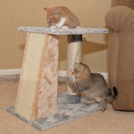 Armarkat X2001 Two-Level Platform Scratcher W Sisal Carpet Board
