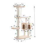 Armarkat Faux Fur Covered Cat Scratch Furniture 57