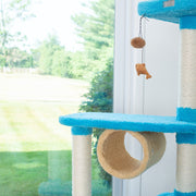 Armarkat Cat Climber Cat Junggle Tree With Platforms X6105 Skyblue