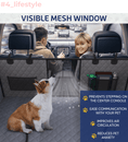 Load image into Gallery viewer, Large Seat Guard Waterproof Back Seat Extended Cover With Mesh Window Storage Pockets - Southlake Paws
