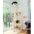 Load image into Gallery viewer, Armarkat 72" H Pet Cat Tower Tower EntertaInment Furniture With  Lounge Basket Perch A7204
