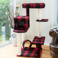 Load image into Gallery viewer, Armarkat Classic Cat Tree B5008 - 50-Inch - Black/Red
