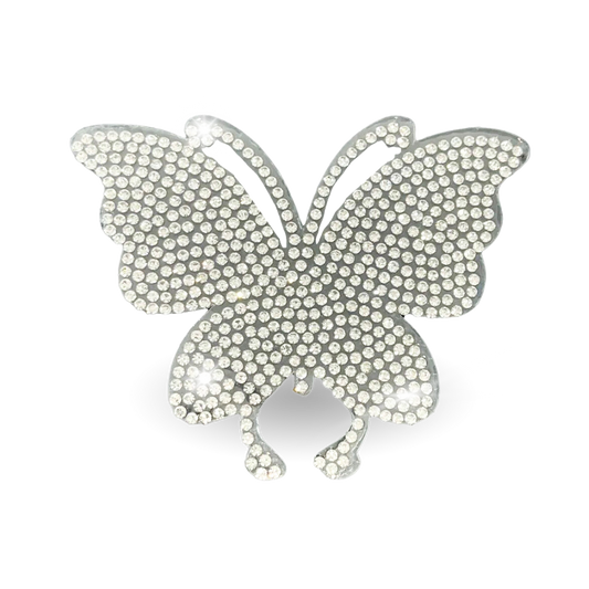 Bling Sticker Pack by Southlake Paws featuring a sparkling rhinestone butterfly design. Perfect for decoration.