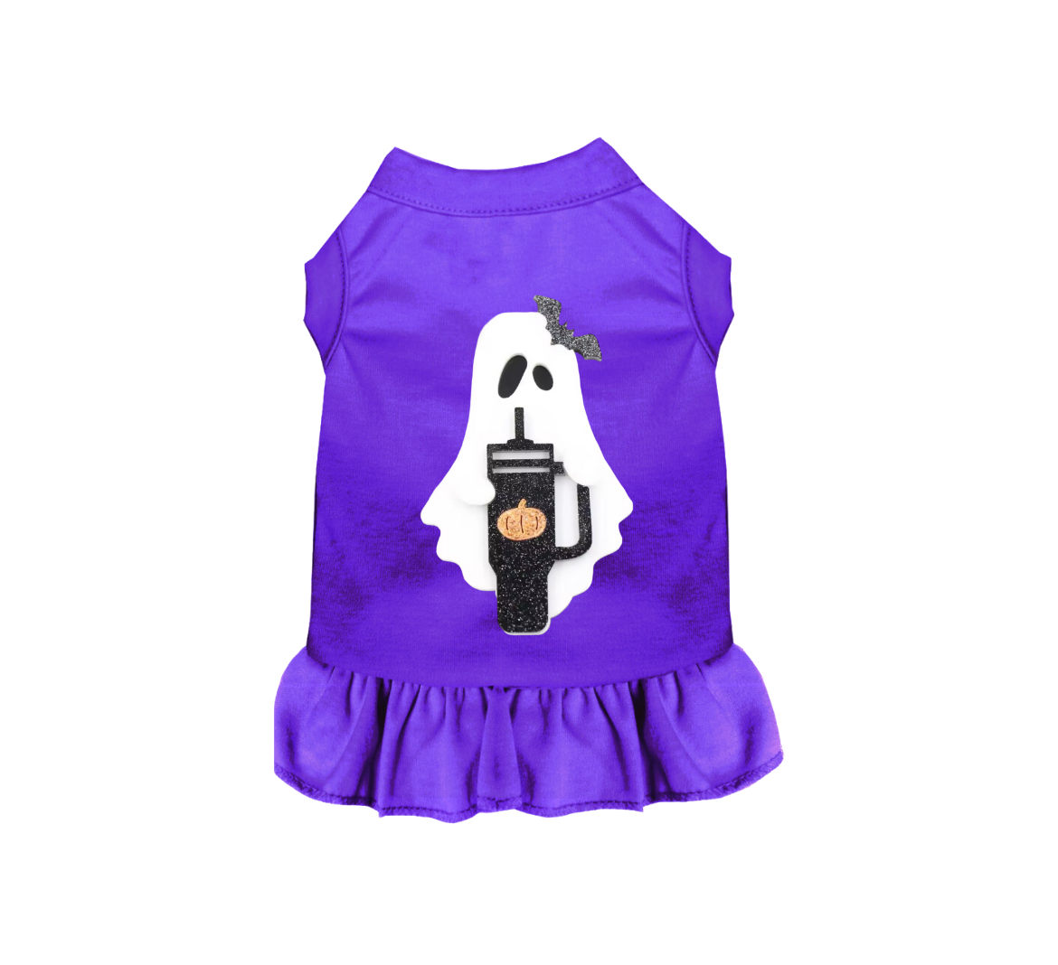 Spooky Coffee Dog Outfit 