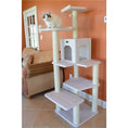 Load image into Gallery viewer, Armarkat B6802 Classic Cat Tree In Ivory Jackson Galaxy Approved Six Levels With Condo and Two Perches
