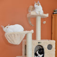 Load image into Gallery viewer, Armarkat Mult -Level Cat Tree Hammock Bed ClimbIng Center for Cats and Kittens A6901
