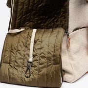 Canvas Bag And Military Green Dog Carrier