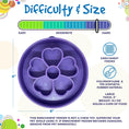 Load image into Gallery viewer, Flower eBowl Deep Slow Feeder Dog Bowl for Enrichment | USA Made
