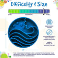Load image into Gallery viewer, Wave eBowl Deep Slow Feeder Dog Bowl for Enrichment | Made in USA
