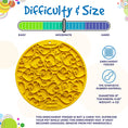 Load image into Gallery viewer, Rubber Duckies emat - Enrichment Lick Mat for Dogs and Cats - with Suction Cups | Bath Time Design | SodaPup USA Made

