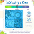 Load image into Gallery viewer, Sky eMat - Enrichment Lick Mat for Dogs and Cats | Celestial Design | SodaPup
