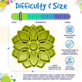 Load image into Gallery viewer, Mandala eTray Shallow Slow Feeder Dog Bowl for Enrichment | USA Made
