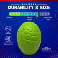 Load image into Gallery viewer, Dinosaur Egg Dog Chew Toy & Treat Dispenser - USA Made | SodaPup
