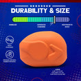 Load image into Gallery viewer, Roasted Turkey Dog Chew Toy & Treat Dispenser - USA Made | SodaPup
