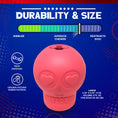 Load image into Gallery viewer, Sugar Skull Dog Chew Toy & Treat Dispenser - USA Made | SodaPup
