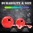 Load image into Gallery viewer, USA-K9 Cherry Bomb Durable Rubber Chew Toy, Treat Dispenser, Reward Toy, Tug Toy, and Retrieving Toy
