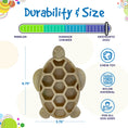 Load image into Gallery viewer, Turtle Nylon Chew Toy - Ultra-Durable Enrichment Toy for Power Chewers USA
