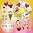 Load image into Gallery viewer, Summer Themed Dog Treats Gift Box
