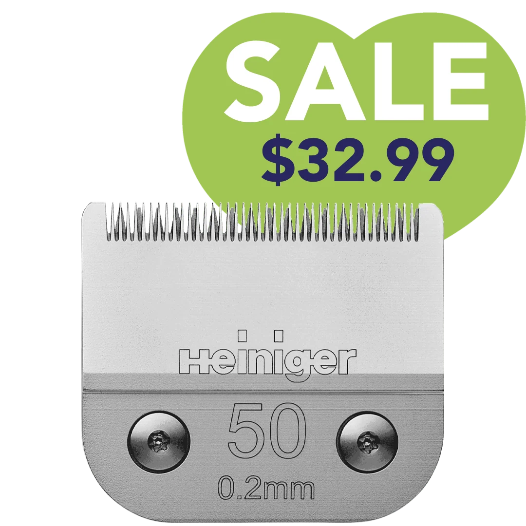 Pet #50 Clipper Blade 0.2 mm by Heiniger