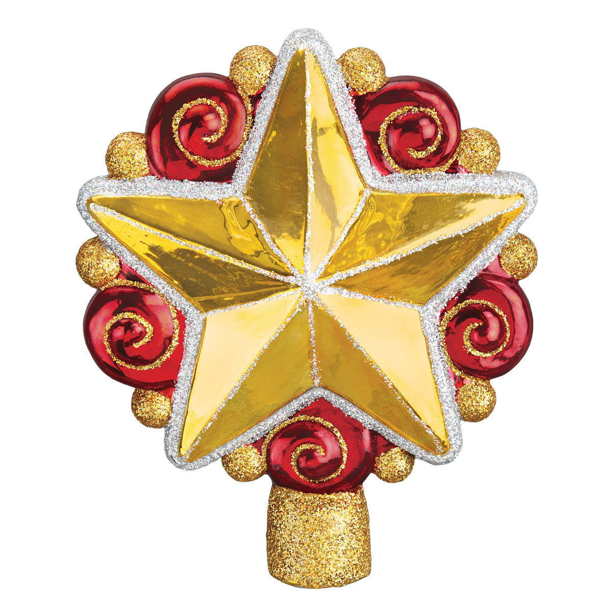 Swirly Star Tree Top - Southlake Paws