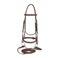Load image into Gallery viewer, Henri de Rivel Advantage Fancy Raised Snaffle Bridle With Laced Reins - image 2
