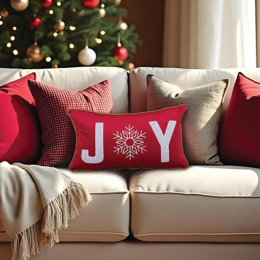20" Joy Rectangle Pillow - Southlake Paws
