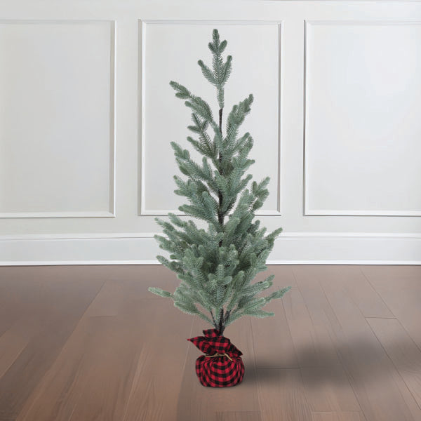 35" Fir Tree with Burlap Base - Southlake Paws