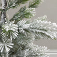 Load image into Gallery viewer, 23" Frosted Balsam Tree with Burlap Base - Southlake Paws

