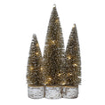 Load image into Gallery viewer, Lit Gold Tree Trio - Southlake Paws
