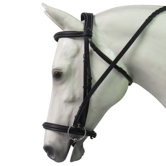 Henri de Rivel Pro Mono Crown Padded Bridle - image 2