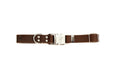 Load image into Gallery viewer, Modern Style Quick-Release Chocolate Leather Dog Collar - image 3
