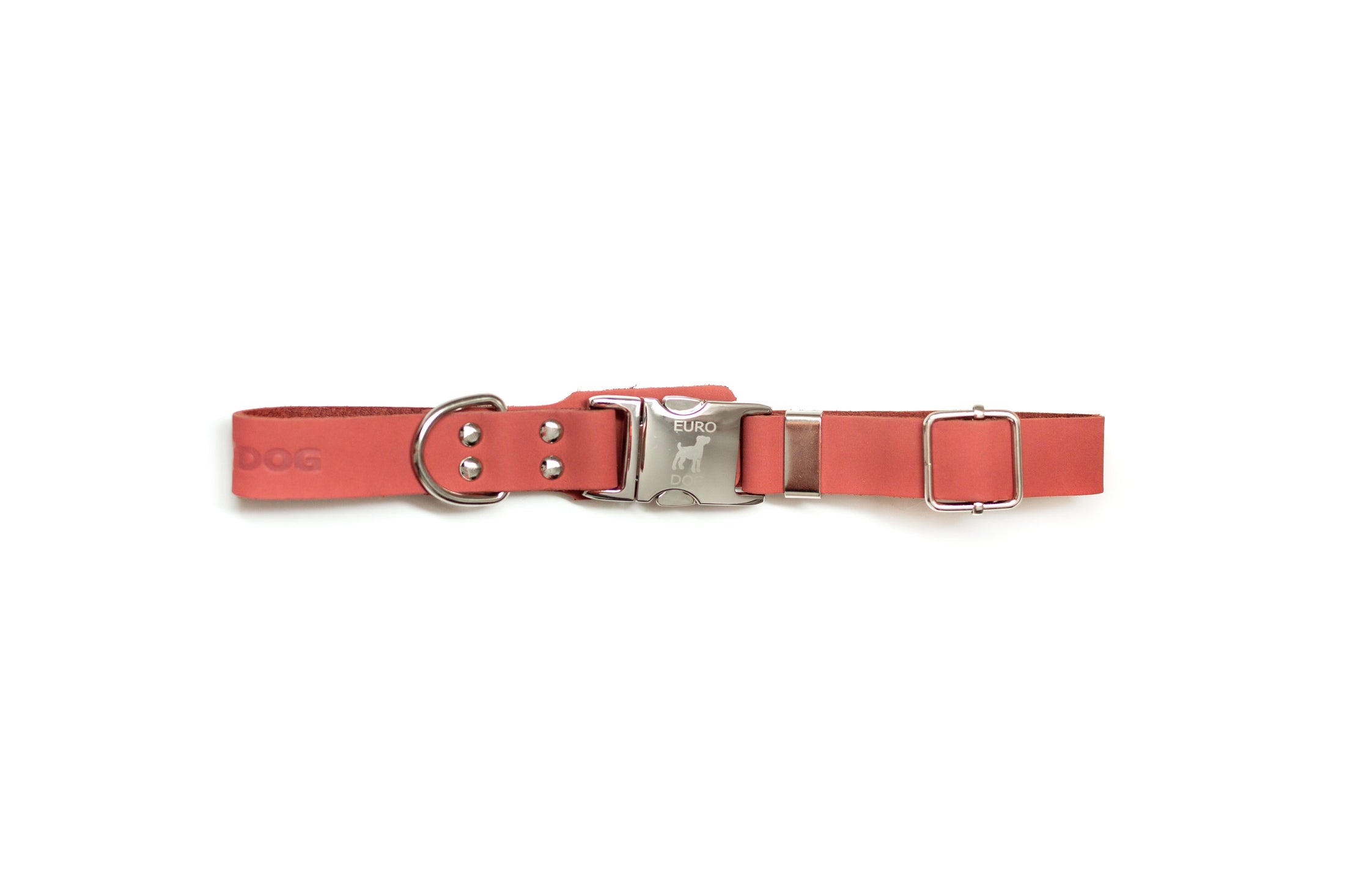Modern Style Quick-Release Coral Reef Leather Dog Collar - image 3