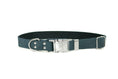 Load image into Gallery viewer, Modern Style Quick-Release Blue Jeans Leather Dog Collar
